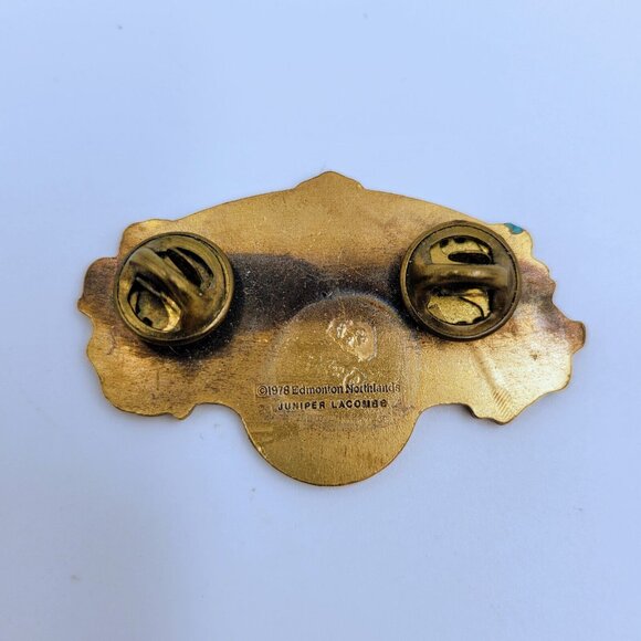 Farmfair 1987 Northlands Edmonton Alberta Metal Pin Pinback Vintage Farm Fair - Picture 3 of 6